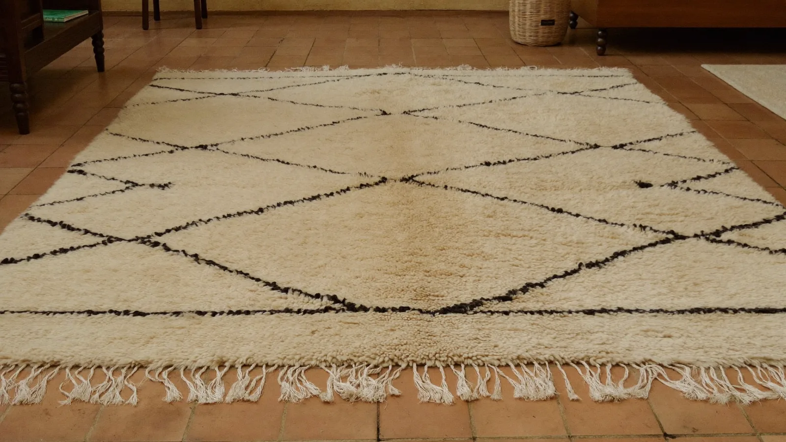 Tapis en laine berbère : nettoyage de tapis à domicile à Bruxelles