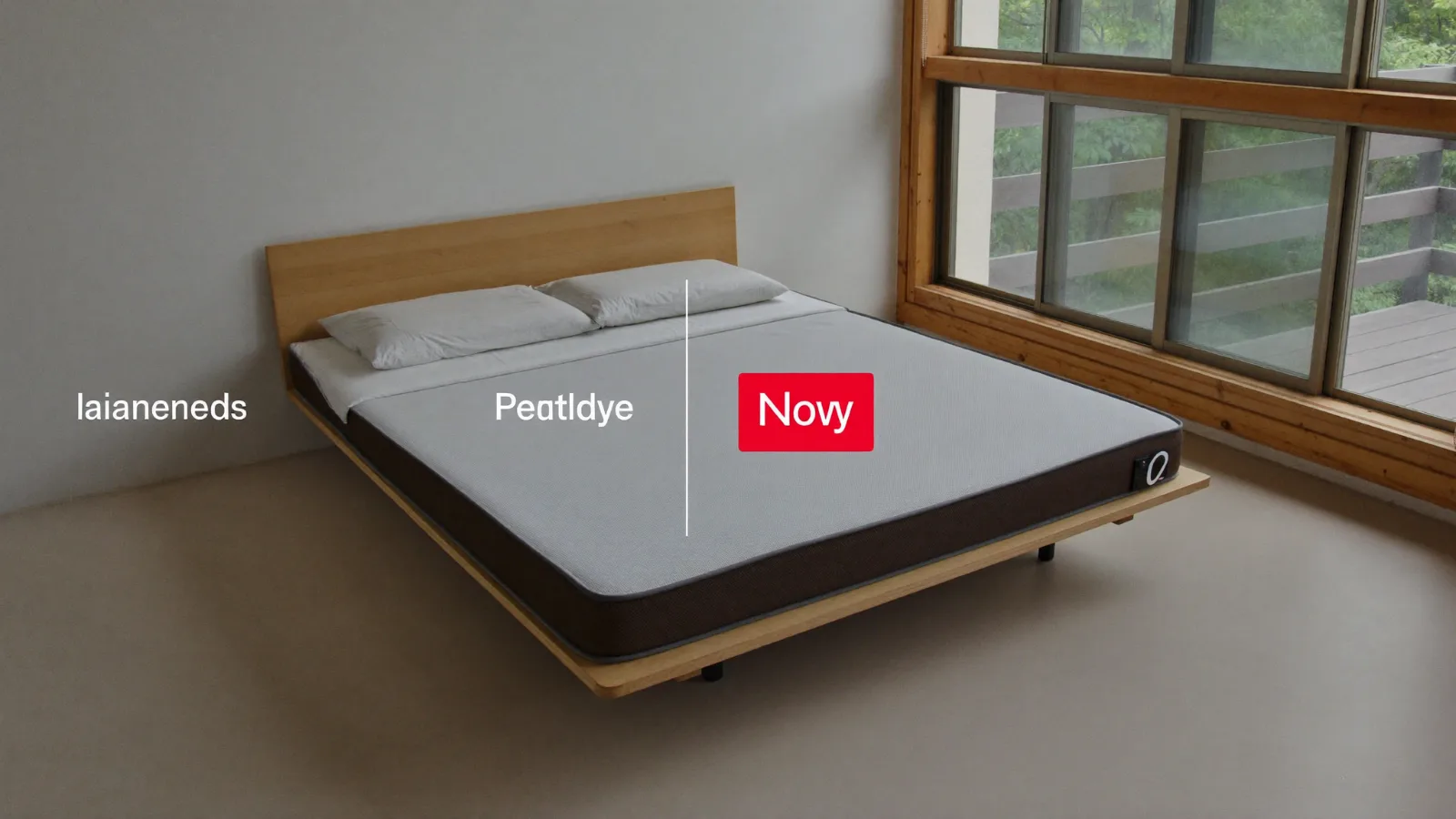 Matelas propre illustrant le prix nettoyage matelas à Bruxelles — illustration
